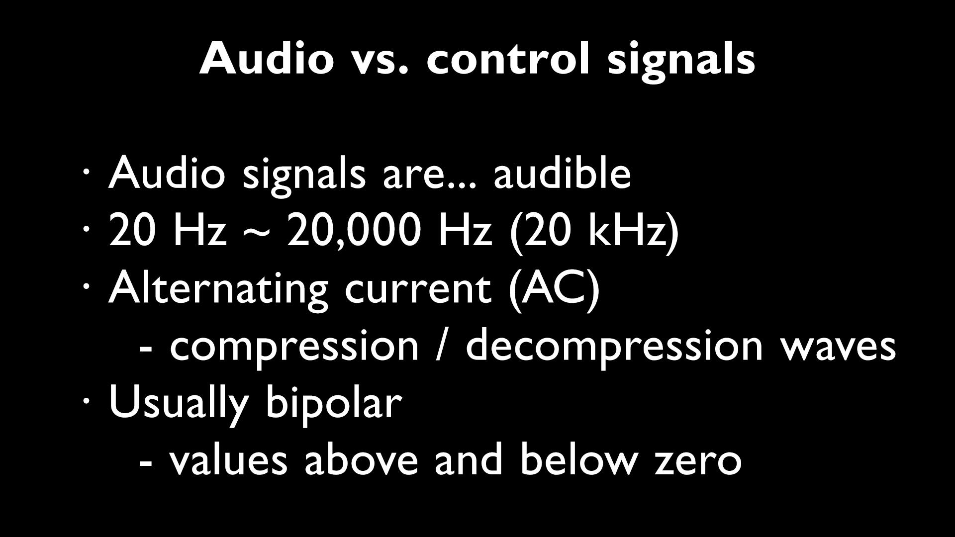 Intro to Modular Synthesis