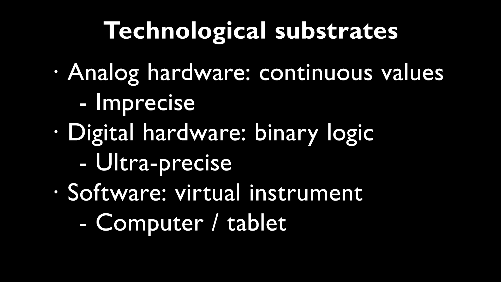 Intro to Modular Synthesis